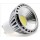 Lámpara LED GU10 COB 5W 90º, Regulable